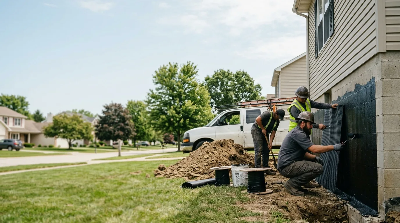 Basement Waterproofing in Freeman Spur, IL near me